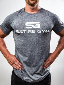 Satire Gym - T-Shirt Slim Fit Homme pour Fitness – T-Shirt de Musculation Homme pour la Gym et Le Fitness - fitnessterapy