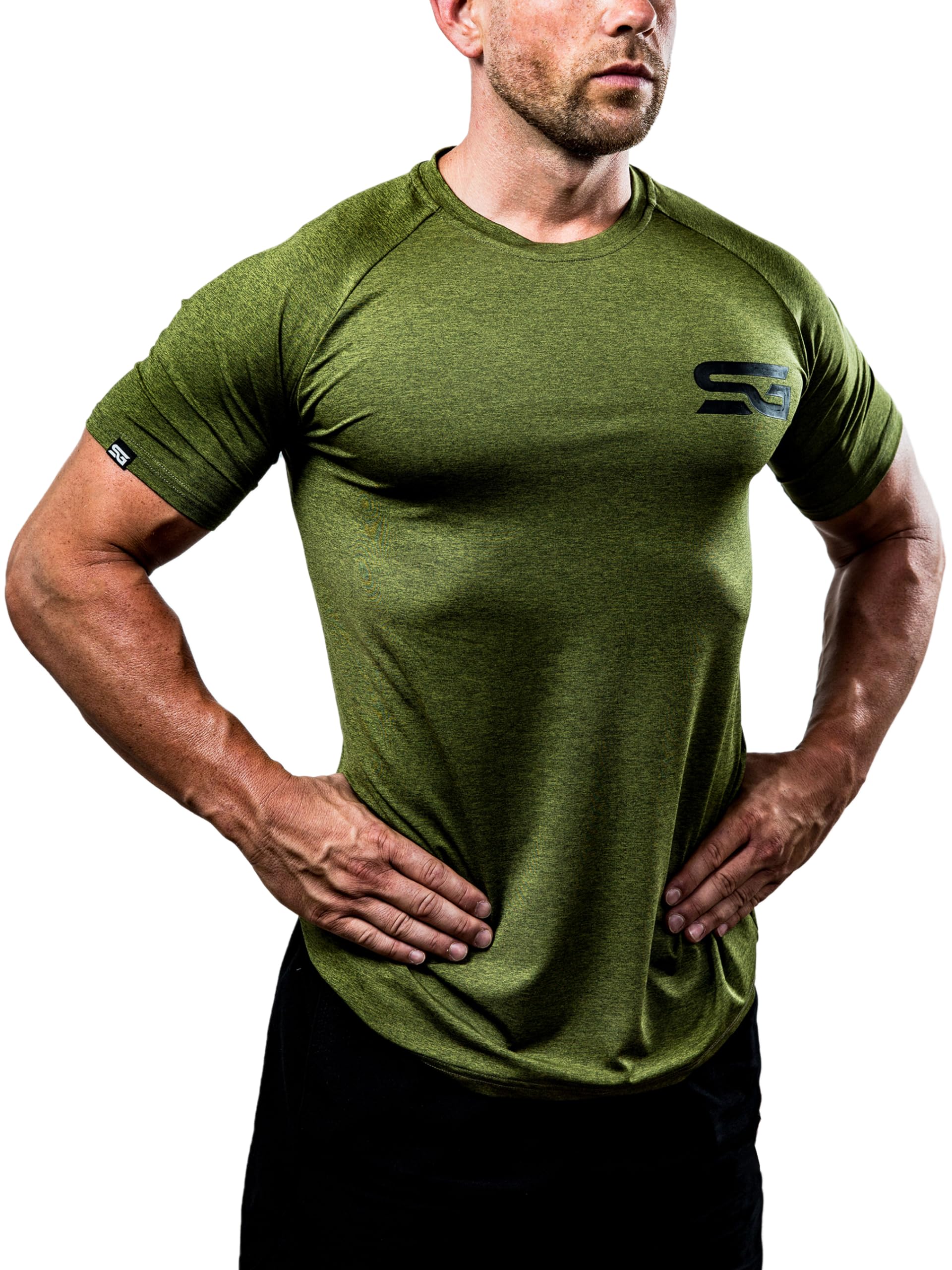 Satire Gym - T-Shirt Slim Fit Homme pour Fitness – T-Shirt de Musculation Homme pour la Gym et Le Fitness - fitnessterapy
