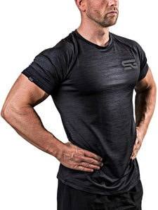 Satire Gym - T-Shirt Slim Fit Homme pour Fitness – T-Shirt de Musculation Homme pour la Gym et Le Fitness - fitnessterapy