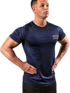 Satire Gym - T-Shirt Slim Fit Homme pour Fitness – T-Shirt de Musculation Homme pour la Gym et Le Fitness - fitnessterapy