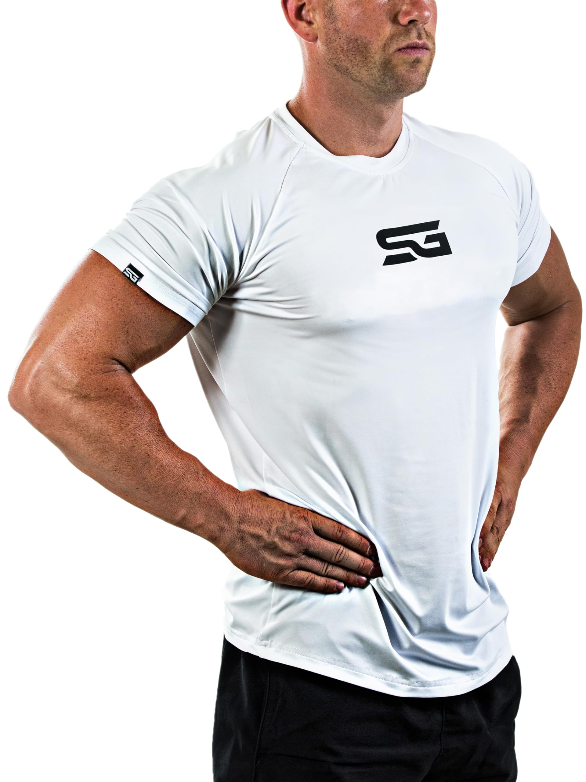 Satire Gym - T-Shirt Slim Fit Homme pour Fitness – T-Shirt de Musculation Homme pour la Gym et Le Fitness - fitnessterapy