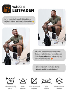 Satire Gym - T-Shirt Slim Fit Homme pour Fitness – T-Shirt de Musculation Homme pour la Gym et Le Fitness - fitnessterapy