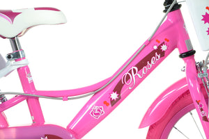 SCH Bicyclette Roses Vélo Enfant, Fille - fitnessterapy