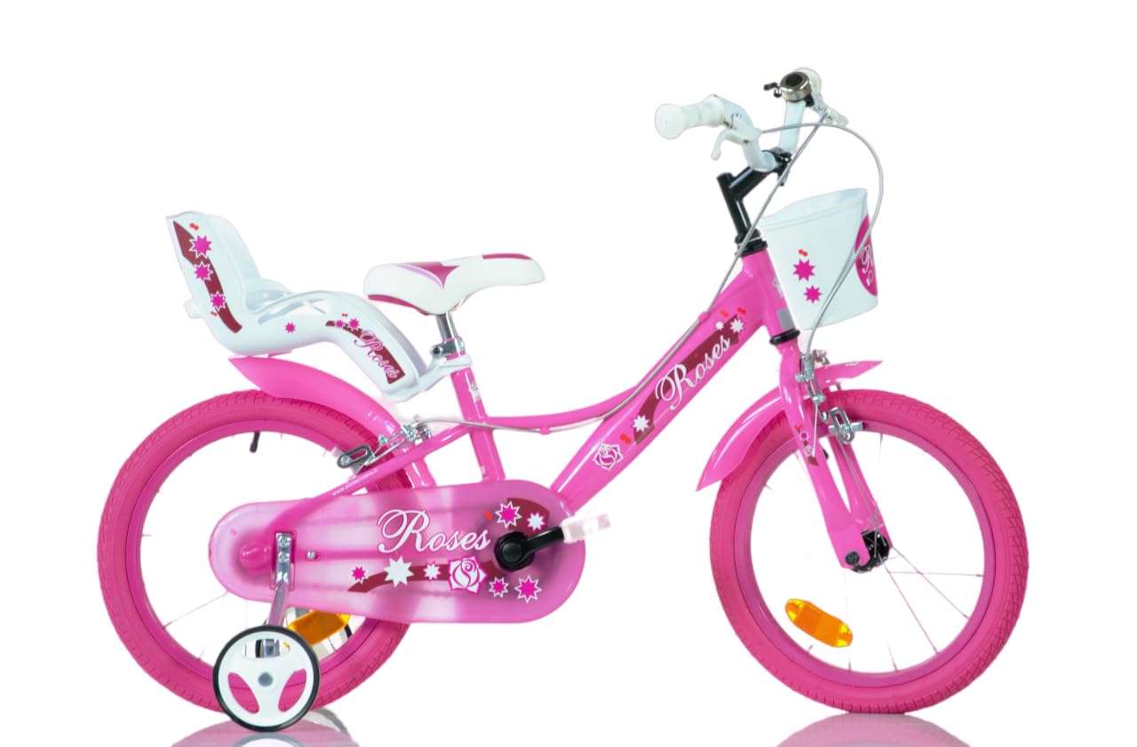 SCH Bicyclette Roses Vélo Enfant, Fille - fitnessterapy
