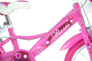 SCH Bicyclette Roses Vélo Enfant, Fille - fitnessterapy