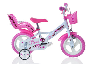 SCH Bicyclette Roses Vélo Enfant, Fille - fitnessterapy