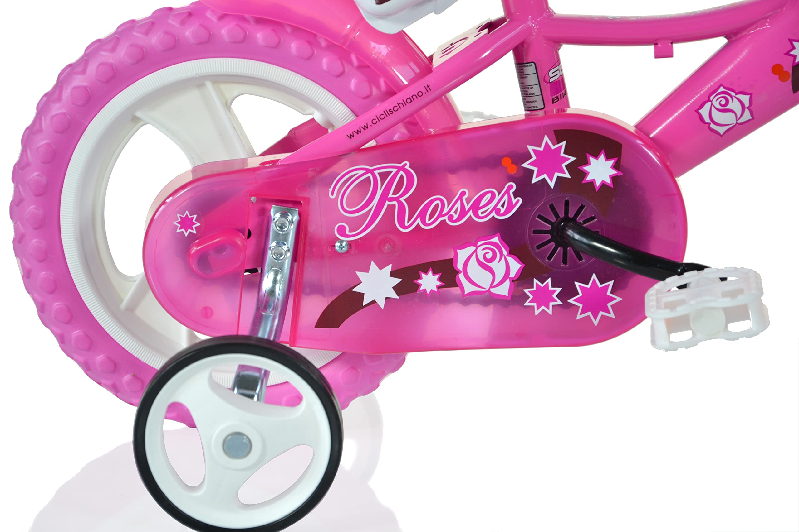 SCH Bicyclette Roses Vélo Enfant, Fille - fitnessterapy
