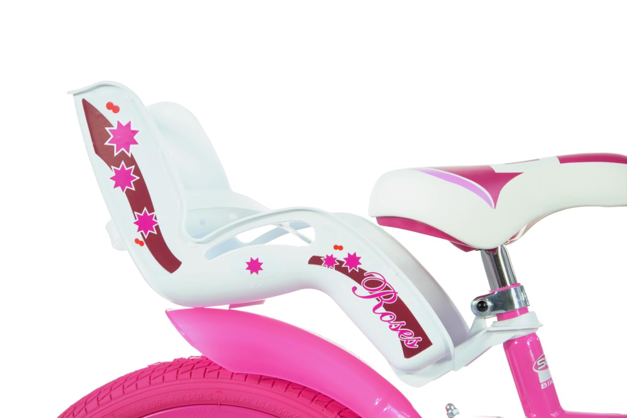 SCH Bicyclette Roses Vélo Enfant, Fille - fitnessterapy