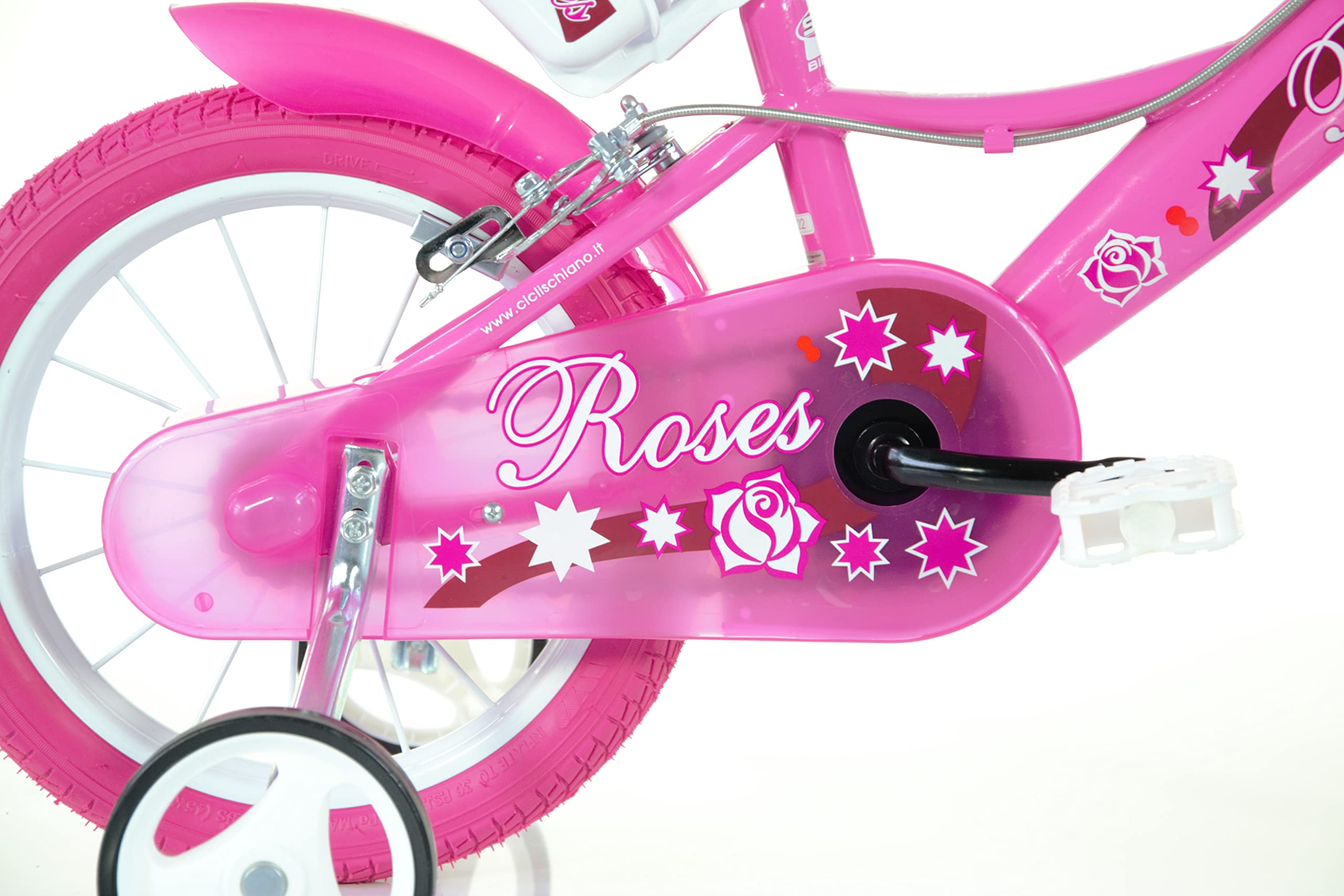 SCH Bicyclette Roses Vélo Enfant, Fille - fitnessterapy