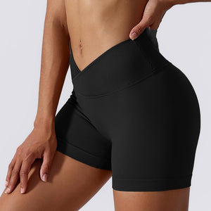 Short de Sport Femme Running Gainant Cycliste ete Sexy Push up Yoga Booty Scrunch Butt Legging Court - fitnessterapy