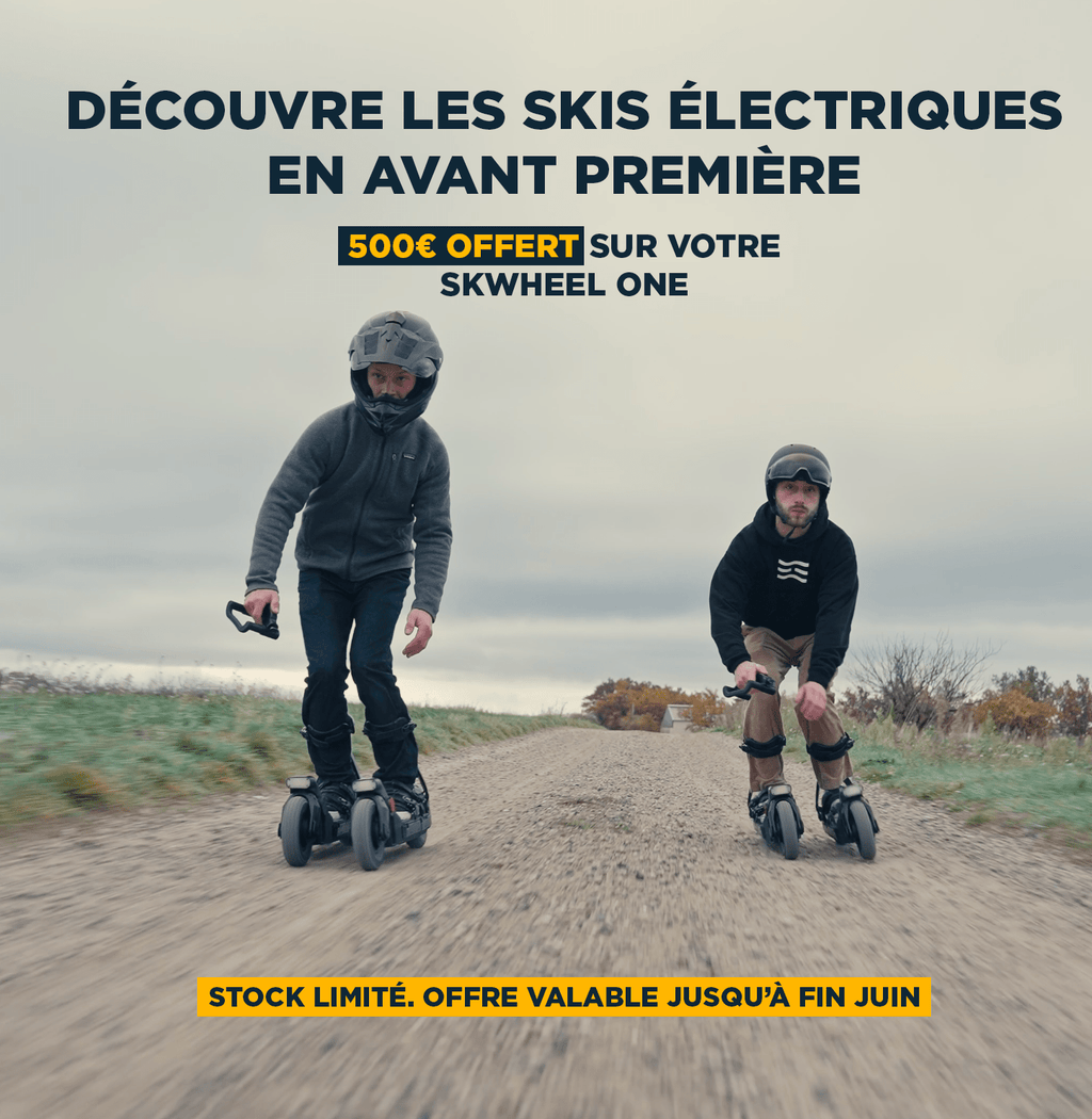 Skwheel Rollers - Ski électrique - Fitnessterapy - fitnessterapy