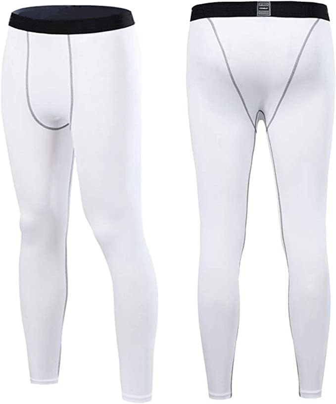 Smatstyle Pantalons de Compression de Running Homme Legging de Sport Fitness à séchage Rapide Collant de Compression Base Layer Long Tight - fitnessterapy