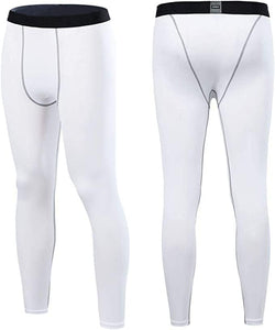 Smatstyle Pantalons de Compression de Running Homme Legging de Sport Fitness à séchage Rapide Collant de Compression Base Layer Long Tight - fitnessterapy