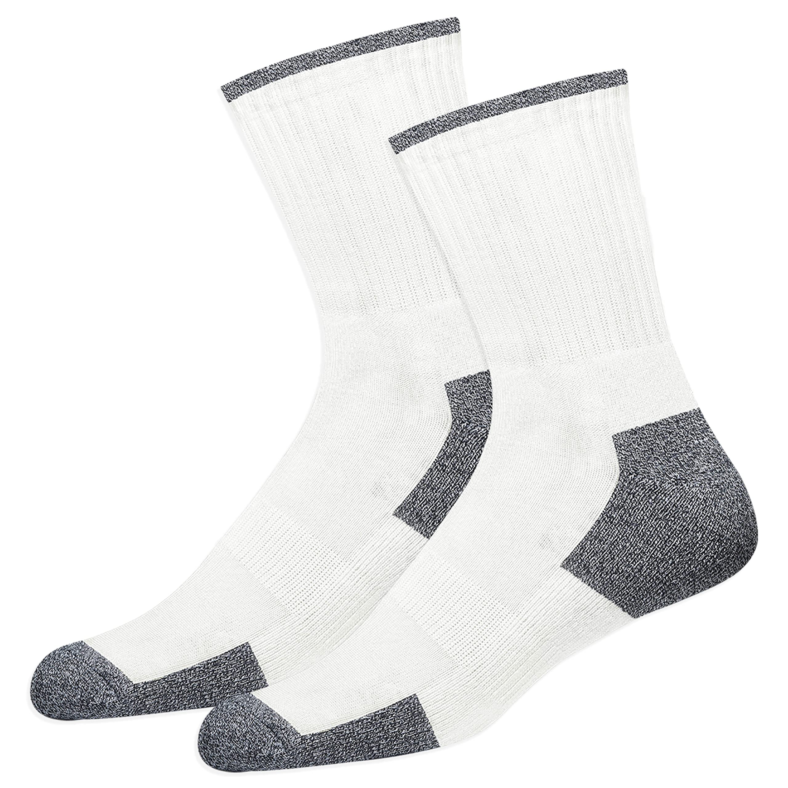 SOXCO Chaussettes Homme Sport Travail mi Haute, Lot de 10 Paires - fitnessterapy