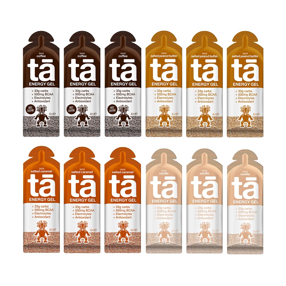 TA ENERGY - Pack x12 - Gels énergétiques - Energy Gel - Sodium - BCAA - Antioxydants - 133Kcal | Fitnessterapy - fitnessterapy