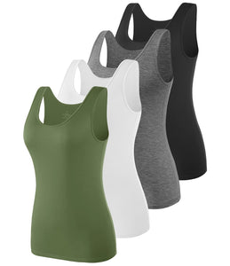 vislivin Débardeur Femmes Décontractés Extensibles Tank Top - fitnessterapy