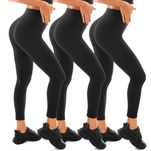 Walifrey Legging de Sport pour Femme, Taille Haute, Noir, pour entraînement, Gym, Sport - fitnessterapy