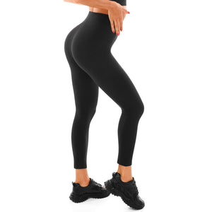 Walifrey Legging de Sport pour Femme, Taille Haute, Noir, pour entraînement, Gym, Sport - fitnessterapy