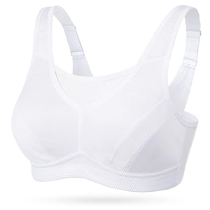 Wingslove Soutien - Gorge Brassiere Sport Femme Grande Taille Impact Elevé sans Armature Non Rembourré Brassière Sport - fitnessterapy