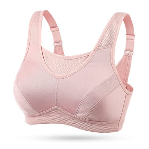 Wingslove Soutien - Gorge Brassiere Sport Femme Grande Taille Impact Elevé sans Armature Non Rembourré Brassière Sport - fitnessterapy