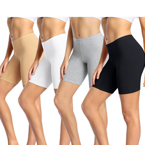 wirarpa Anti Frottement Cuisse Femme Short sous Robe Panty Coton Shorty Lot de 4 - fitnessterapy