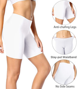 wirarpa Anti Frottement Cuisse Femme Short sous Robe Panty Coton Shorty Lot de 4 - fitnessterapy