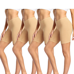 wirarpa Anti Frottement Cuisse Femme Short sous Robe Panty Coton Shorty Lot de 4 - fitnessterapy