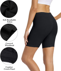 wirarpa Anti Frottement Cuisse Femme Short sous Robe Panty Coton Shorty Lot de 4 - fitnessterapy