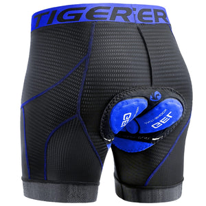 X - TIGER Montagne Cyclisme Shorts Velo avec Sweat Absorbent Volatility Fast Drying Padded 5D Gel pour Homme Femme - fitnessterapy