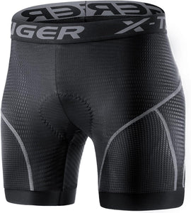 X - TIGER Montagne Cyclisme Shorts Velo avec Sweat Absorbent Volatility Fast Drying Padded 5D Gel pour Homme Femme - fitnessterapy
