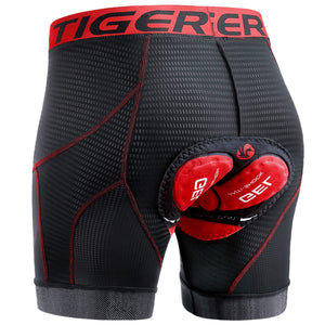X - TIGER Montagne Cyclisme Shorts Velo avec Sweat Absorbent Volatility Fast Drying Padded 5D Gel pour Homme Femme - fitnessterapy