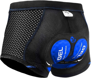 X - TIGER Montagne Cyclisme Shorts Velo avec Sweat Absorbent Volatility Fast Drying Padded 5D Gel pour Homme Femme - fitnessterapy