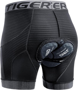 X - TIGER Montagne Cyclisme Shorts Velo avec Sweat Absorbent Volatility Fast Drying Padded 5D Gel pour Homme Femme - fitnessterapy