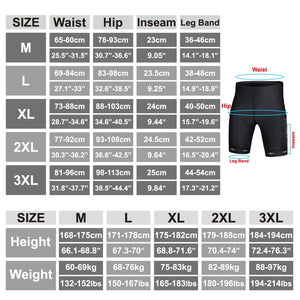 X - TIGER Short Cycliste Homme avec 3 Poches Short VTT Cyclisme Shorts Velo avec Sweat Absorbent Volatility Fast Drying Padded 5D Gel - fitnessterapy