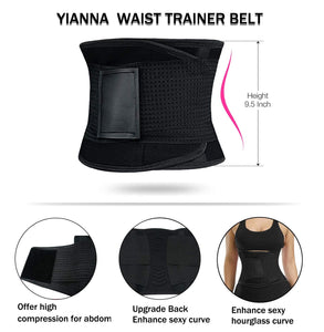 YIANNA Ceinture de Sudation Femme et Homme Abdominale Gaine Amincissante Ventre Plat Waist Trainer Sport - fitnessterapy