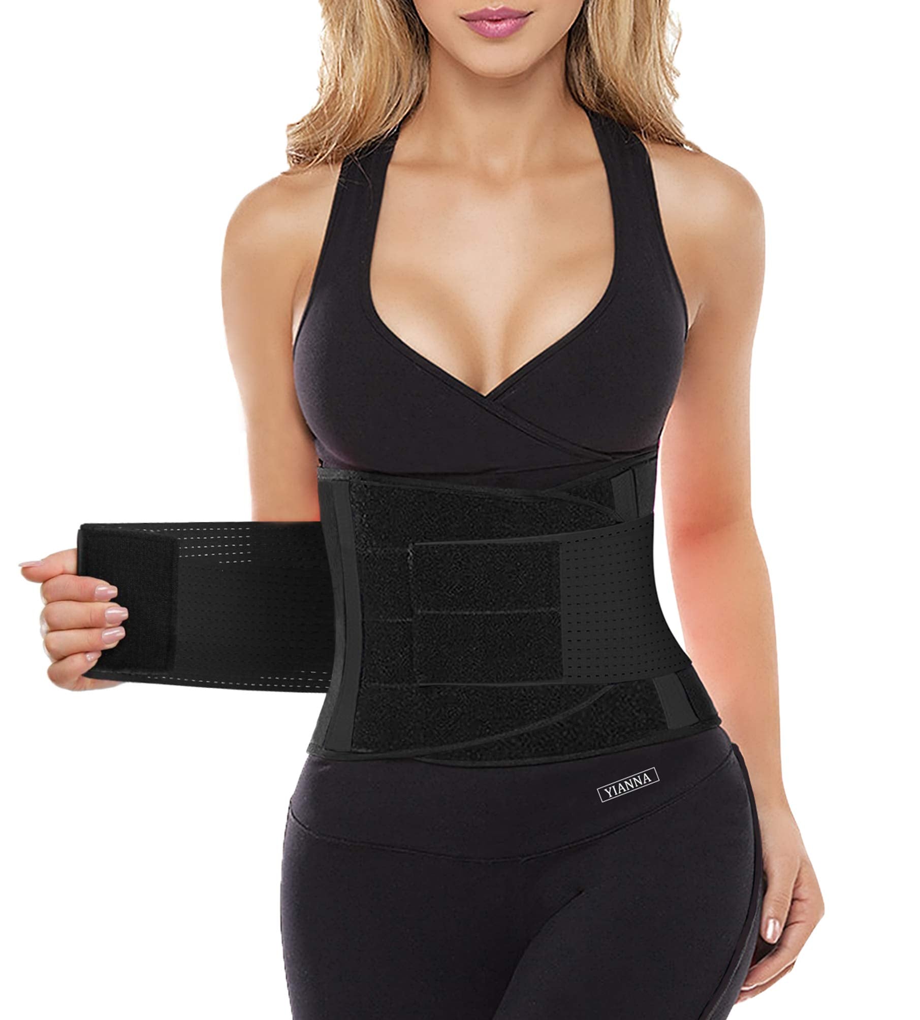 YIANNA Ceinture de Sudation Femme et Homme Abdominale Gaine Amincissante Ventre Plat Waist Trainer Sport - fitnessterapy