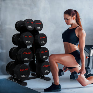 ZERRO Support d'haltères Professionnel Rack de Rangement pour haltères Max300kg… - fitnessterapy