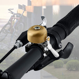 Sonnette vélo en métal - Son Clair, Design Compact - 7 Couleurs, 2 Tailles - fitnessterapy