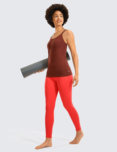 Legging de Sport Pantalons Yoga Taille Haute en Tissu Léger avec Poche - Fitnessterapy