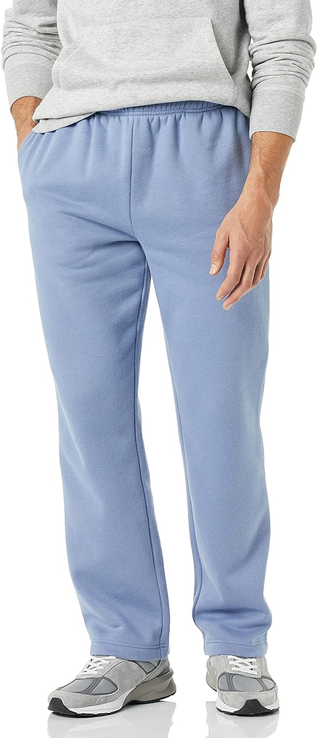 Amazon Essentials Pantalon de survêtement en Polaire (Grande Taille Disponible) Homme - fitnessterapy