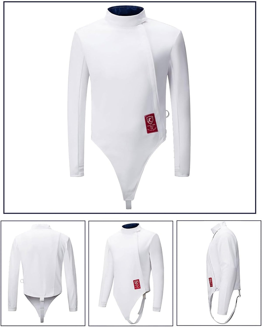 amzwkt Veste d'escrime pour enfants adultes, veste d'escrime équipement d'escrime combinaison de protection, combinaison d'escrime (Color : Right, Size : 50#) - fitnessterapy