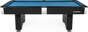 Buckshot Table de Billard 7ft Manhattan - 213 x 122 x 80 cm - Billard Americain - Retour de Billes Automatique - Billiard avec Accessoires - 110 kg - fitnessterapy
