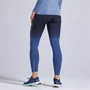 COLLANT RUNNING Chaud Femme Bleu - fitnessterapy