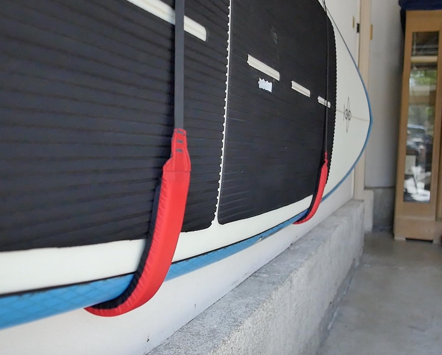 COR Surf Fixation Murale/Elingue de Rangement Mural Rambouré Robuste Kayak/Planche de Pagaie - fitnessterapy