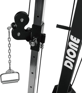 Dione Cable Crossover 2 x 80 kg Station de musculation – Câble multi-câbles – Fitness Training Center – Gym à domicile - fitnessterapy
