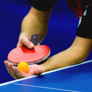 Easy-Room Raquette de Ping-Pong , 2 Raquette de Tennis de Table + 3 Balles +1 Sac,Raquette de Ping-Pong Professionnel (Beginner Play) - fitnessterapy