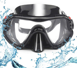 EXP VISION Masque de Plongée Adulte, Snorkeling Masque Professionnel à Vision Large, Panoramique Lunettes de Plongée Anti-buée en Silicone pour Hommes Femmes et Jeunes - fitnessterapy