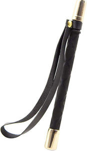 Kisbeibi Cravache d'équitation légère avec poignée en cuir synthétique (taille : 30 cm) - fitnessterapy