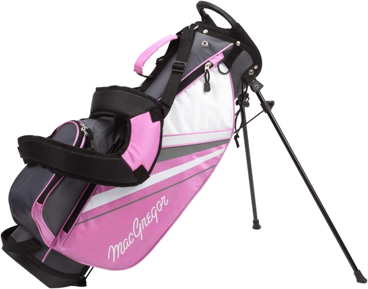 MacGregor Golf DCT3000 Boys Girls Junior Kids Childrens Golf Club Package Set with Golf Club Carry Bag - fitnessterapy