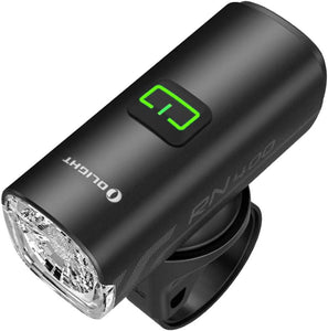 OLIGHT RN 400 Éclairage Vélo Étanche IPX 7 Lampe Avant Vélo Puissante 400 Lumens L'Autonomie 7 Heures Appuyez Pendant 5 Secondes pour La Déverrouiller Garantie 2 Ans Lampe Rechargeable Rapide - fitnessterapy